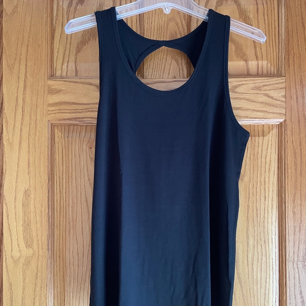 Zyia Black Twist Tank